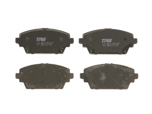 Купить GDB3291 TRW Тормозные колодки передние Примера P12 (1.6, 1.8, 2.0, 2.2, 2.5) без датчика износа